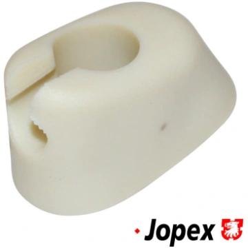 Bracket for sun visor, ivory white VW