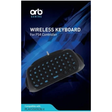 Playstation 4 Controller Keyboard Blue Blacklit OR