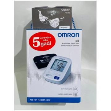 OMRON M3 Comfort + adapteris augšdelma tonometrs