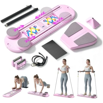 Maksone Pilates dēlis, pārnēsājams salokāms trenaž