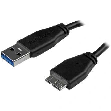 StarTech 15cm 6in Short Slim USB 3.0 A to Micro B 