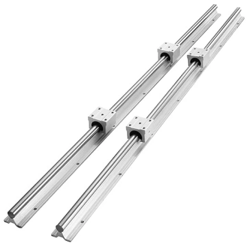 VEVOR Lineārā vadotne Lineārā sliedes 2 gabali SBR