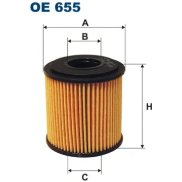 FILTRON Eļļas filtri OE 655
