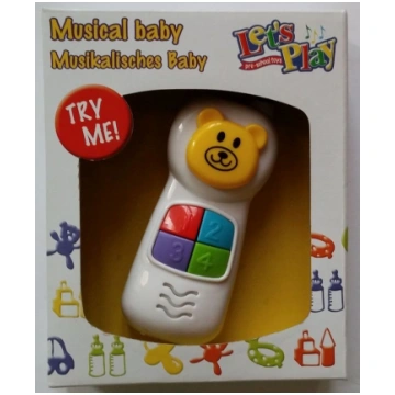 Let`s Play muzikālais telefons 89273 Mattel/Tactic