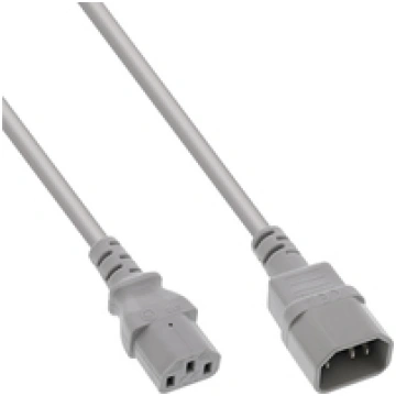 InLine Registered Power cable extension C13 to C14