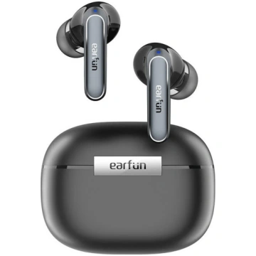 Bezvadu austiņas EarFun Air2, melna krās