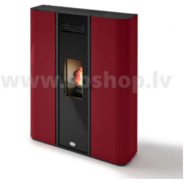 Eva Calor granulu kamīns DIVA NEW 9,4kW sarkans, 9