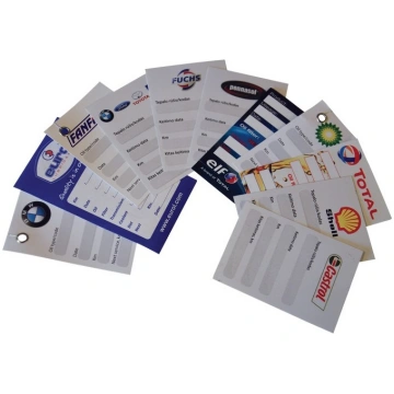 TOTAL TOTAL OIL CHANGE STICKER