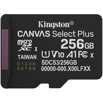 Kingston Canvas Select Plus microSD atmiņas karte 