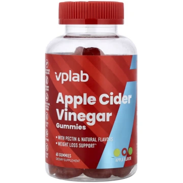 VPLab , Apple Cider Vinegar Gummies, Apple, 60 Gum