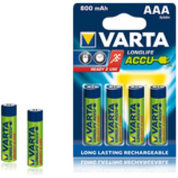 Varta 1x4 LL Accu AAA NiMH 800 mAH ( 56703101404 )
