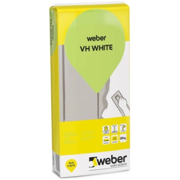 Smalkā špaktele Weber VH Balta, 20kg
