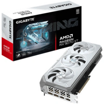 GIGABYTE Radeon RX 9070 XT GAMING OC ICE 16G Graph