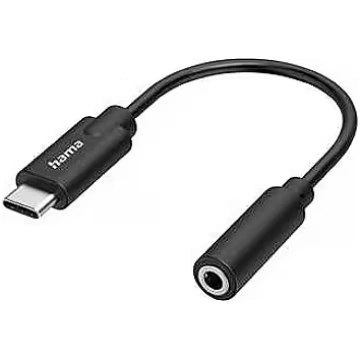 Hama Hama Audio Adapter, USB-C plug, 3.5mm jack so