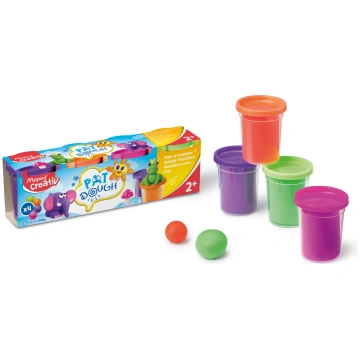 MAPED Creativ veidošanas mīklas 4 neon krāsas*114g