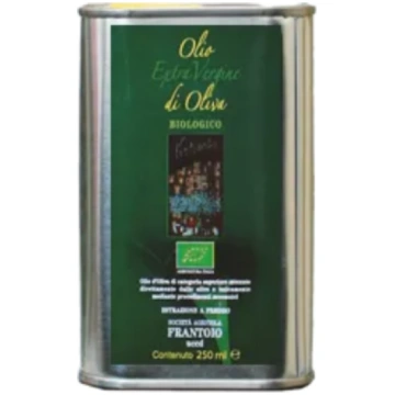 Olio EVO Metodo Biologico Lattina 0,25 l