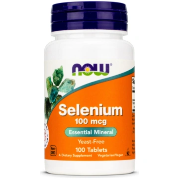 Selenium 100 mcg Now Foods 100 tabletes