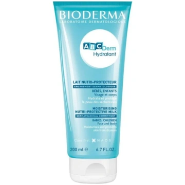 BIODERMA ABCDerm Hydratant mitrinošs pieniņš zīdai