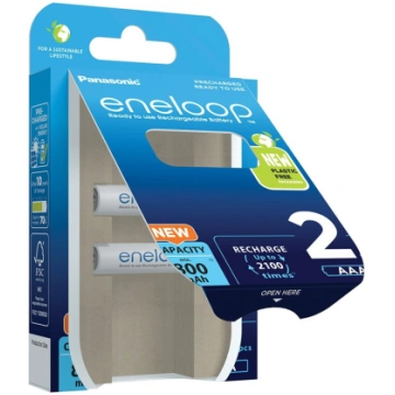 Panasonic ENELOOP 2 x AAA 800mAh (BK-4MCDE/2BE) BK