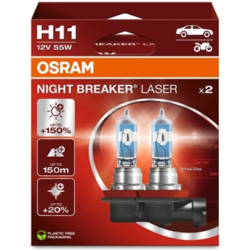 Auto spuldzes Osram Night Breaker Laser (Next Gene