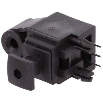 Connector: optical (Toslink); socket,receiver fibe