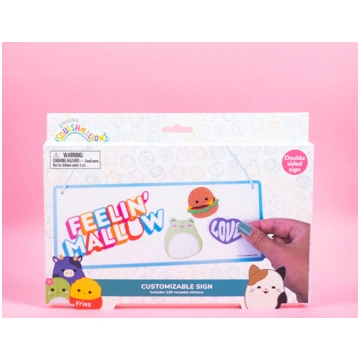 Squishmallows - Room Sign with Wall Decals 350103 