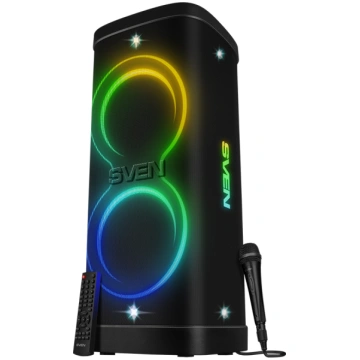 Speaker Party Box SVEN PS-1250, black (300W, TWS, 
