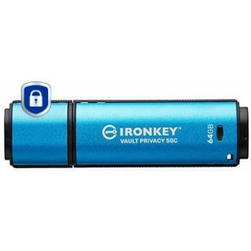 MEMORY DRIVE FLASH USB-C 64GB/IKVP50C/64GB KINGSTO