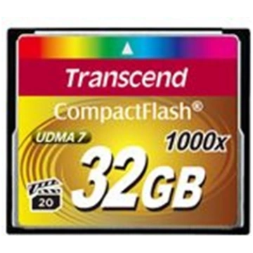 TRANSCEND Compact Flash 1000x 32GB TS32GCF1000