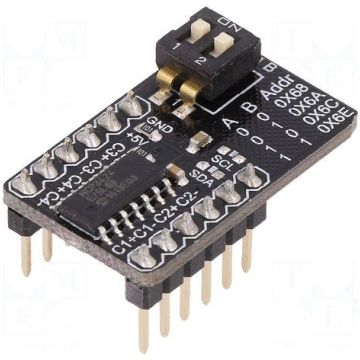 Module robotics: transducer | A/D converter | MCP3