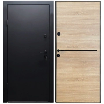 Metāla durvis Prime Lite 2 Antracīts RAL7016 Metal