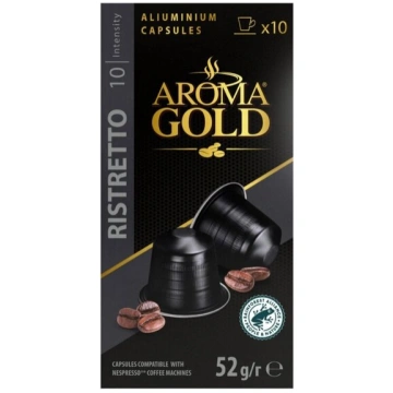 AROMA GOLD Ristretto, 10 gab. 52g, piemērots Nespr