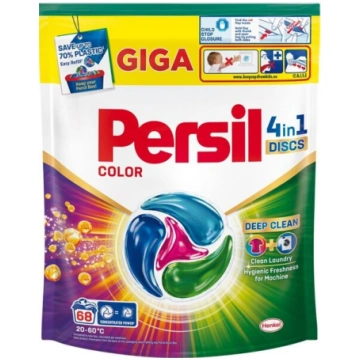 Veļas mazgāšanas kapsulas Persil Discs Color, 68WL