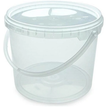 Plastmasas spainis ar vāku (dažādi tilpumi)