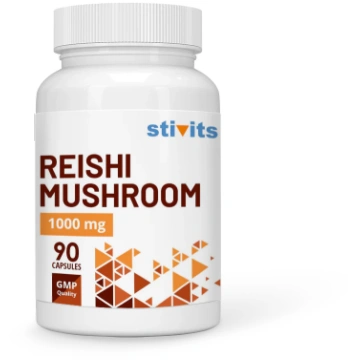 Reishi sēne 1000 mg, 90 kapsulas Stivits