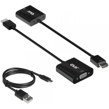 CLUB3D CAC-1302 video kabeļa adapteris 0.5 m HDMI 