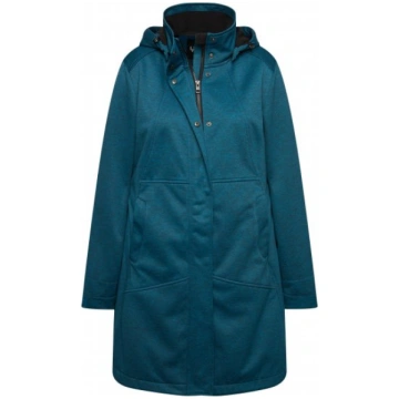 Ulla Popken HYPRAR Melange Softshell Jacket Grey B