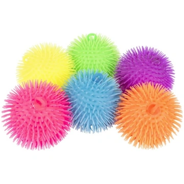 Staipīgās sensorās bumbiņas,12cm, komplekts (6)