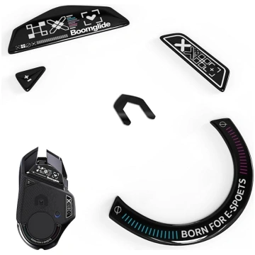 RUNJRX Stikla peles kājiņas Logitech G 502 Lightsp