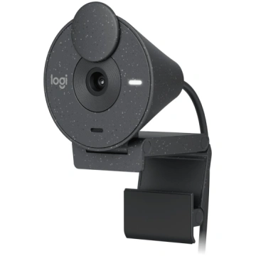Web kamera Logitech Brio 300, melna krās., CMOS