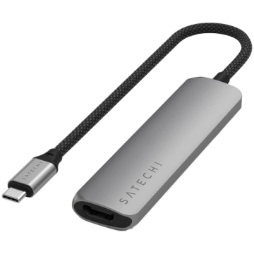 SATECHI 4-in-1 USB-C Slim Multiport Adapter 4K (Sp