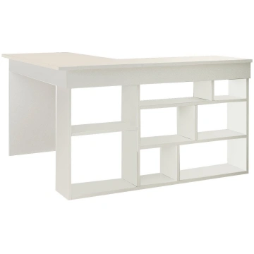 Stūra rakstāmgalds Kalune Design CT5 W, 129 cm x 1