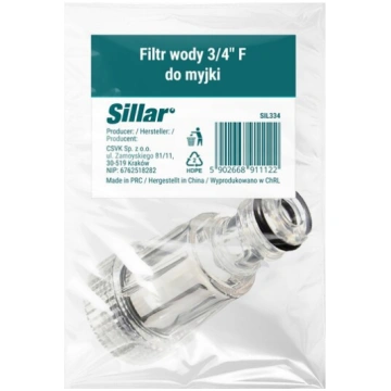 Sillar ūdens filtrs 3/4 dārza savienotājam Karcher