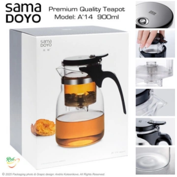 SAMADOYO Premium klases tējkanna ar vārstu ūdens n
