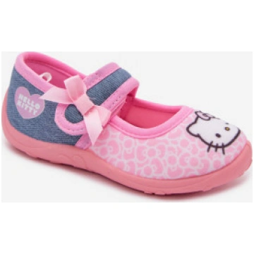 Bērnu čības ar velcro HELLO KITTY rozā Boto