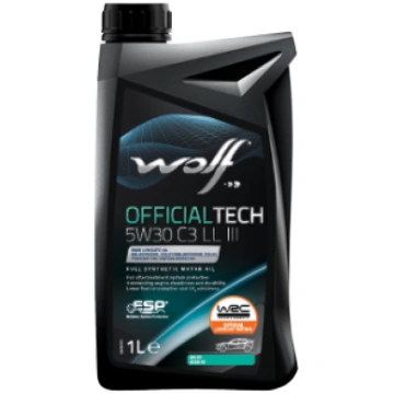 WOLF motoreļļa wolf, 5w30, officialtech ll iii, ac