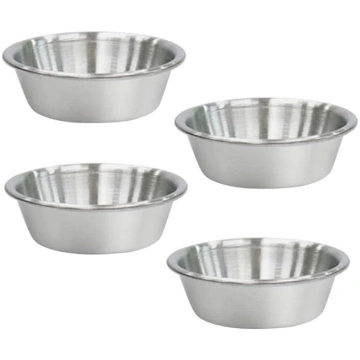 4 mini mērcīšu komplekts, nerūsējošā tērauda mērču