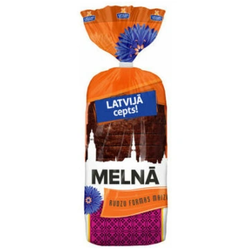 Maize Melnā rudzu formas 600g, Latvijas Maiznieks