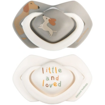 Silikona knupīši Canpol Babies Light touch Dogs, 6
