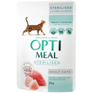 OPTIMEAL™ Pilnvērtīga barība sterilizētiem un kast